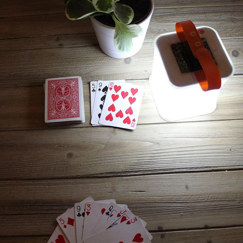 Solar LED Lykta – Bärbar, hopfällbar campinglampa med solenergi för utomhusaktiviteter