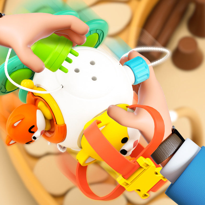 Barns Montessori Aktivitetskub - Perfekt för På Språng