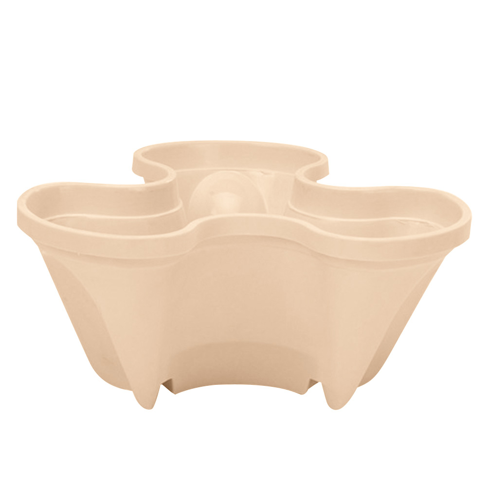 Stapelbar växttorn för örter och grönsaker – Vertikala trädgårdsväxtbehållare för inomhus och utomhus