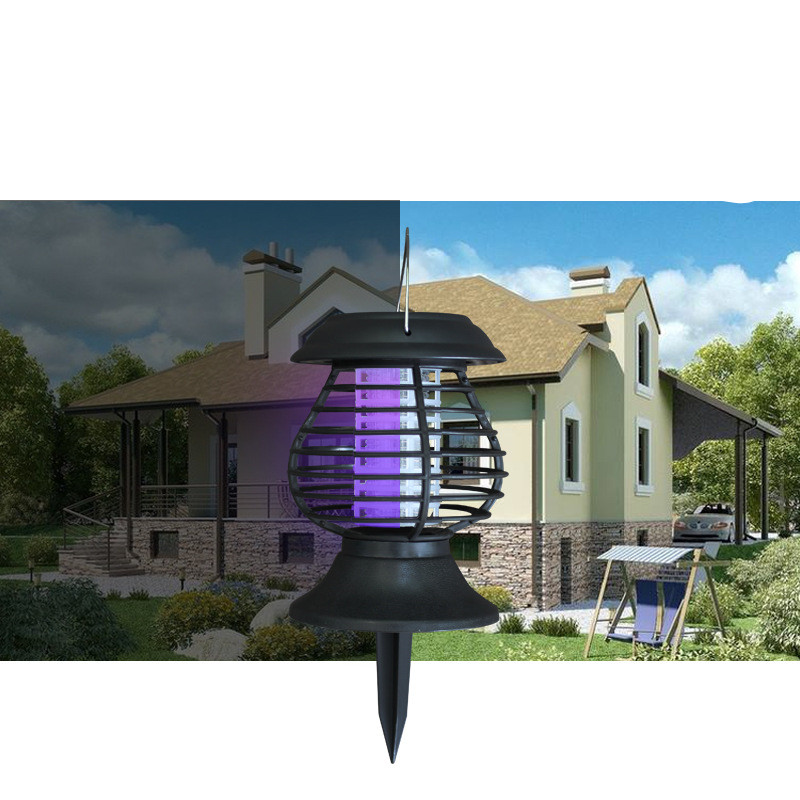 Solar Insektsavvisande Lampa med LED-ljus – Effektiv myggbekämpning för trädgården