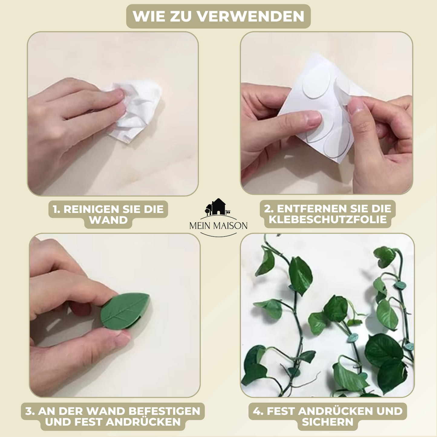 Carvallo | GrowGrip - Växtfäste klämmor