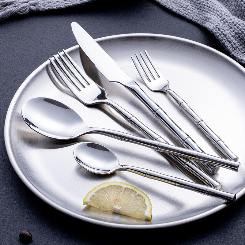 Aldomara Gold &amp; Silver Rostfritt Stål Bestickset