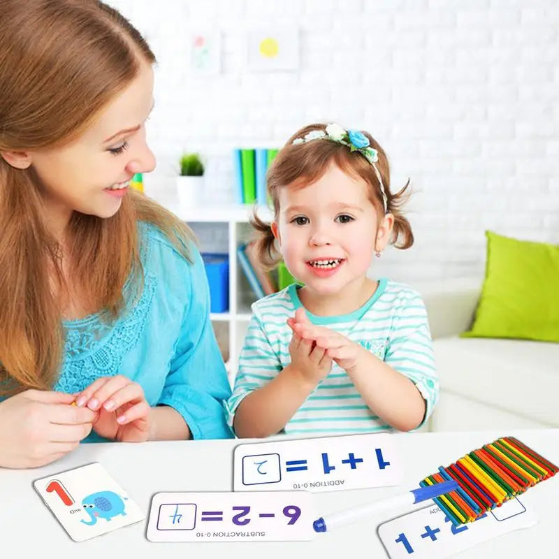 Matematik Stick Lärande Spel