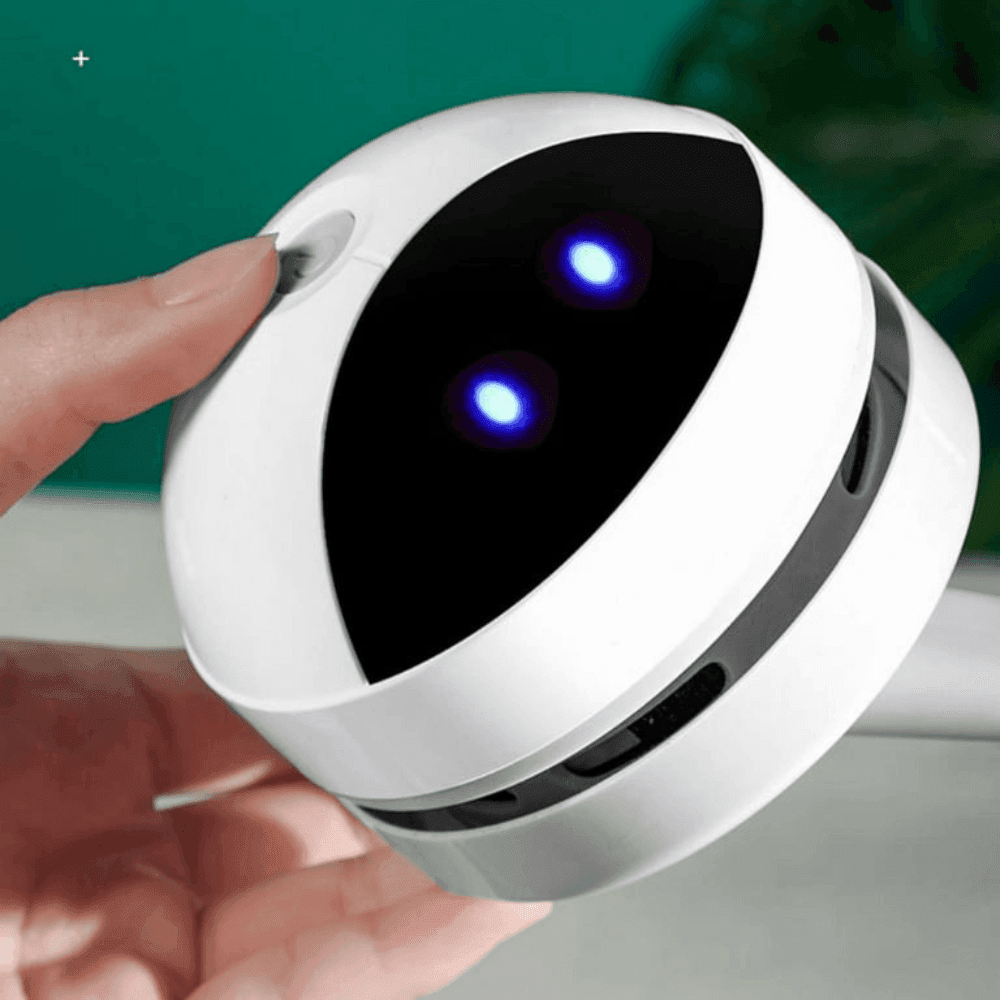 Kompakt Mini Bordsdammsugare – USB-laddningsbar Robot för Enkel Dammsugning