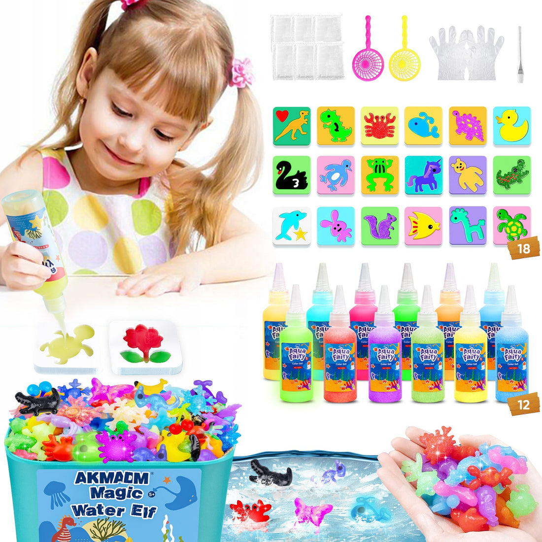 AquaFairy - Vatten Jelly Kreativt Set