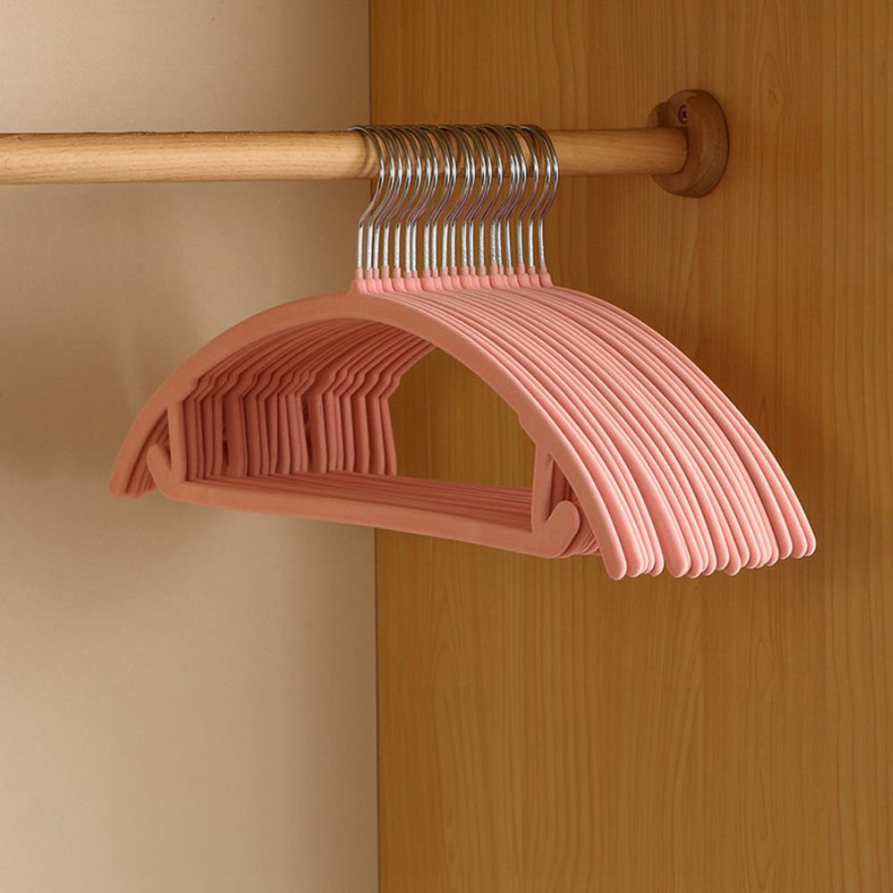Non-Slip Curve Hangers | Set av 10