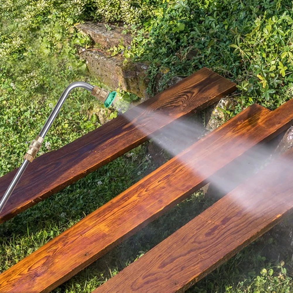 4000 PSI teleskopisk högtryckstvättsstavset för rensning av takrännor, takavlopp och väggar