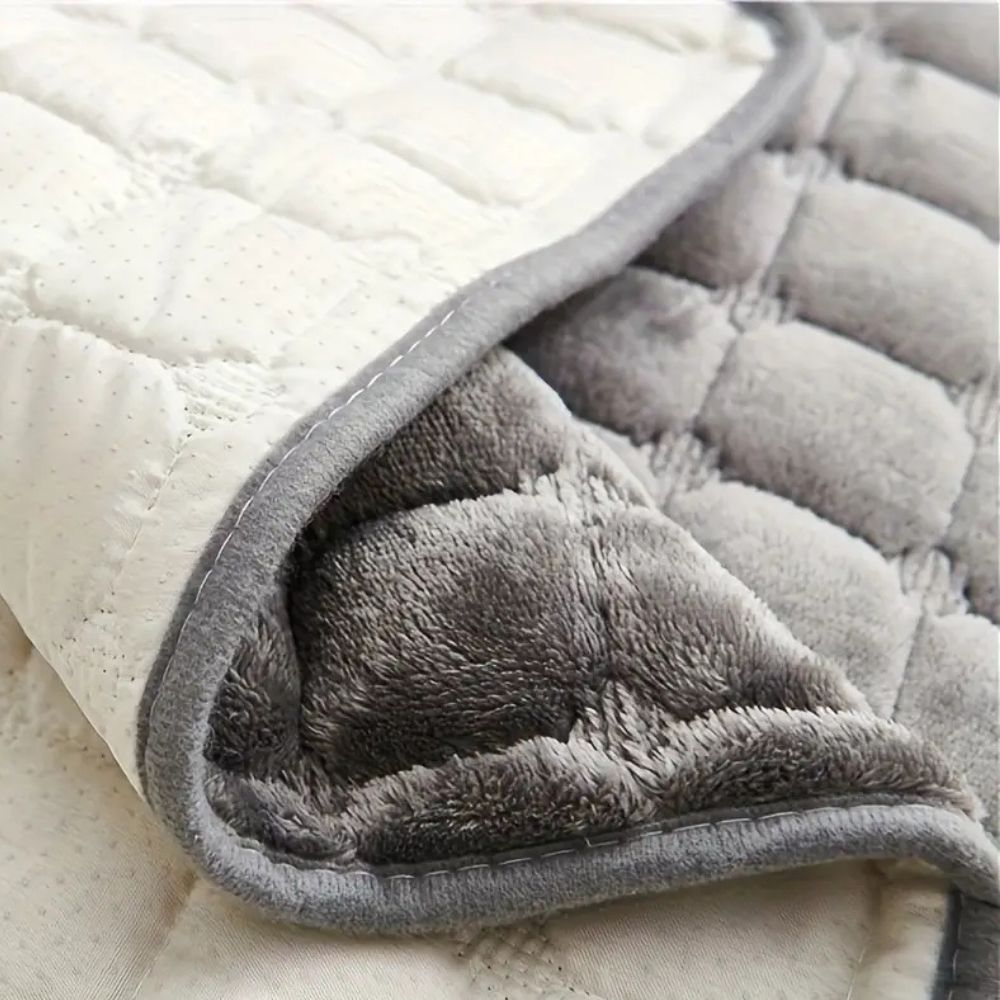 Sammet Grid Recliner Täckning