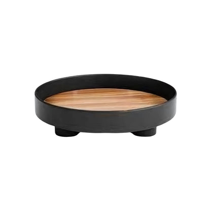 Modern Rund Trä Barbara Bricka