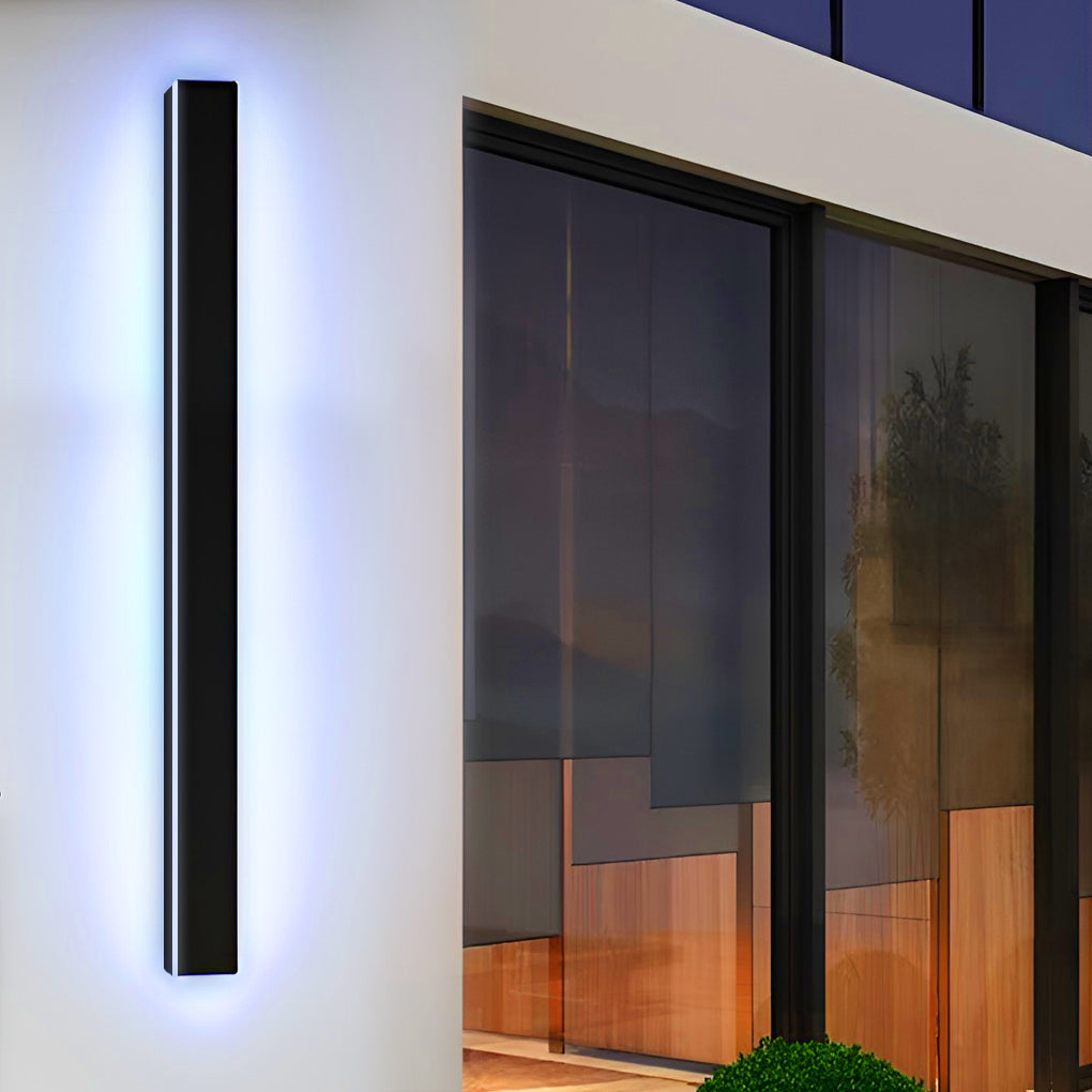 Utomhus Vägglampa Modern Svart LED Vägglampor