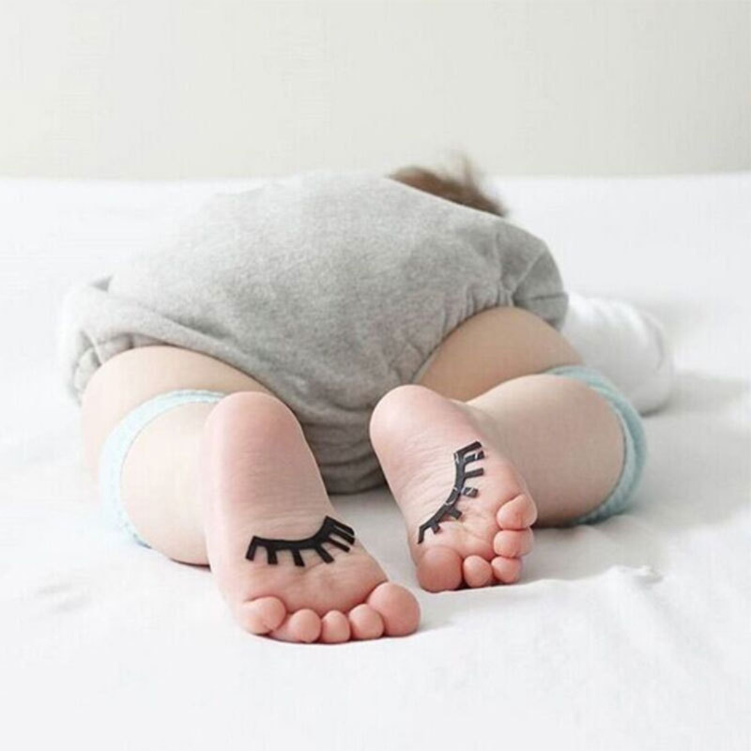 Baby Knäskydd för Krypande Tid