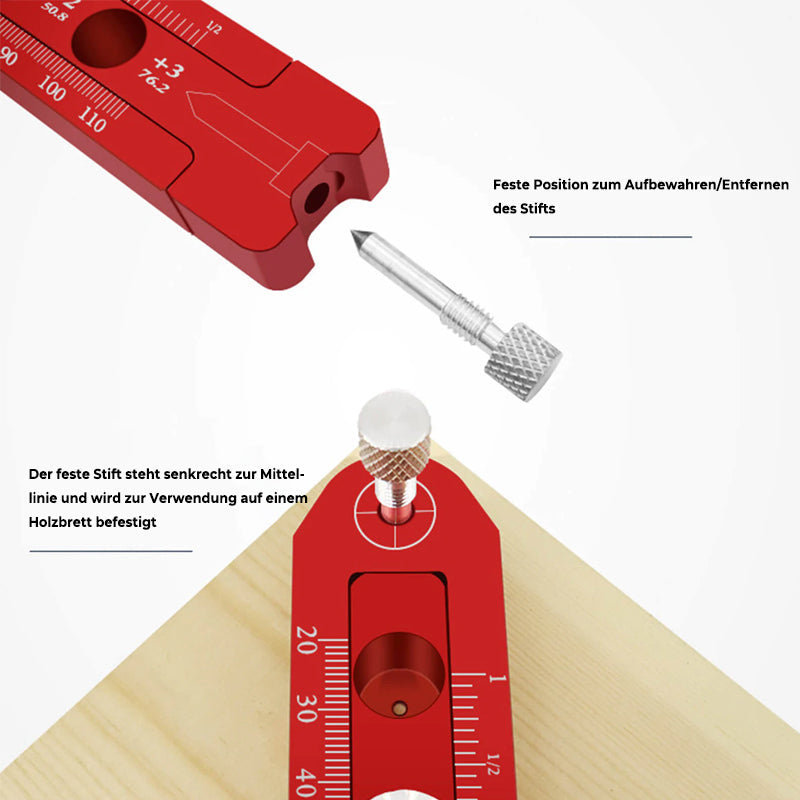 Carvallo - Cirkulär justerbar ritpass