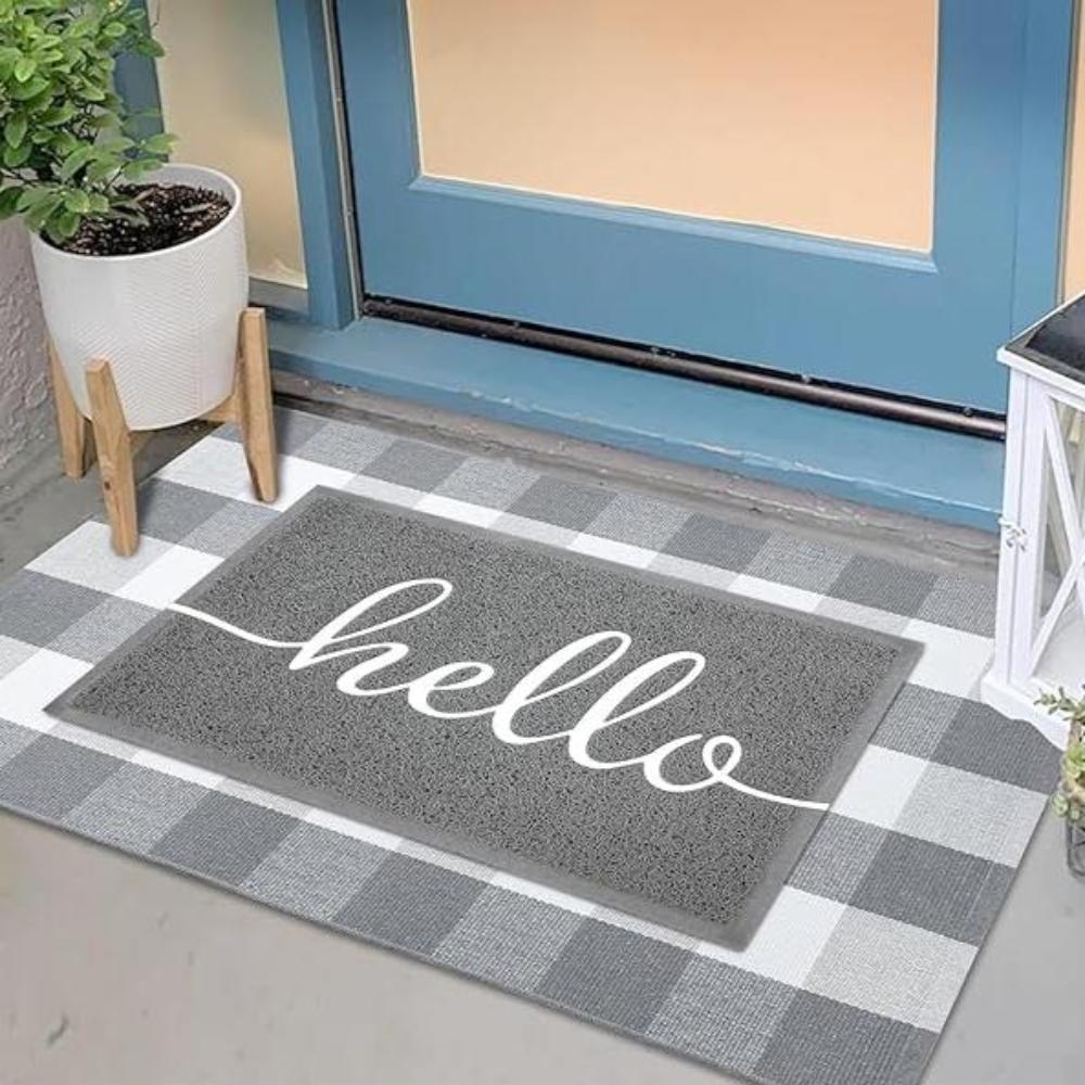 Varm Hälsning Modern Dörrmatta