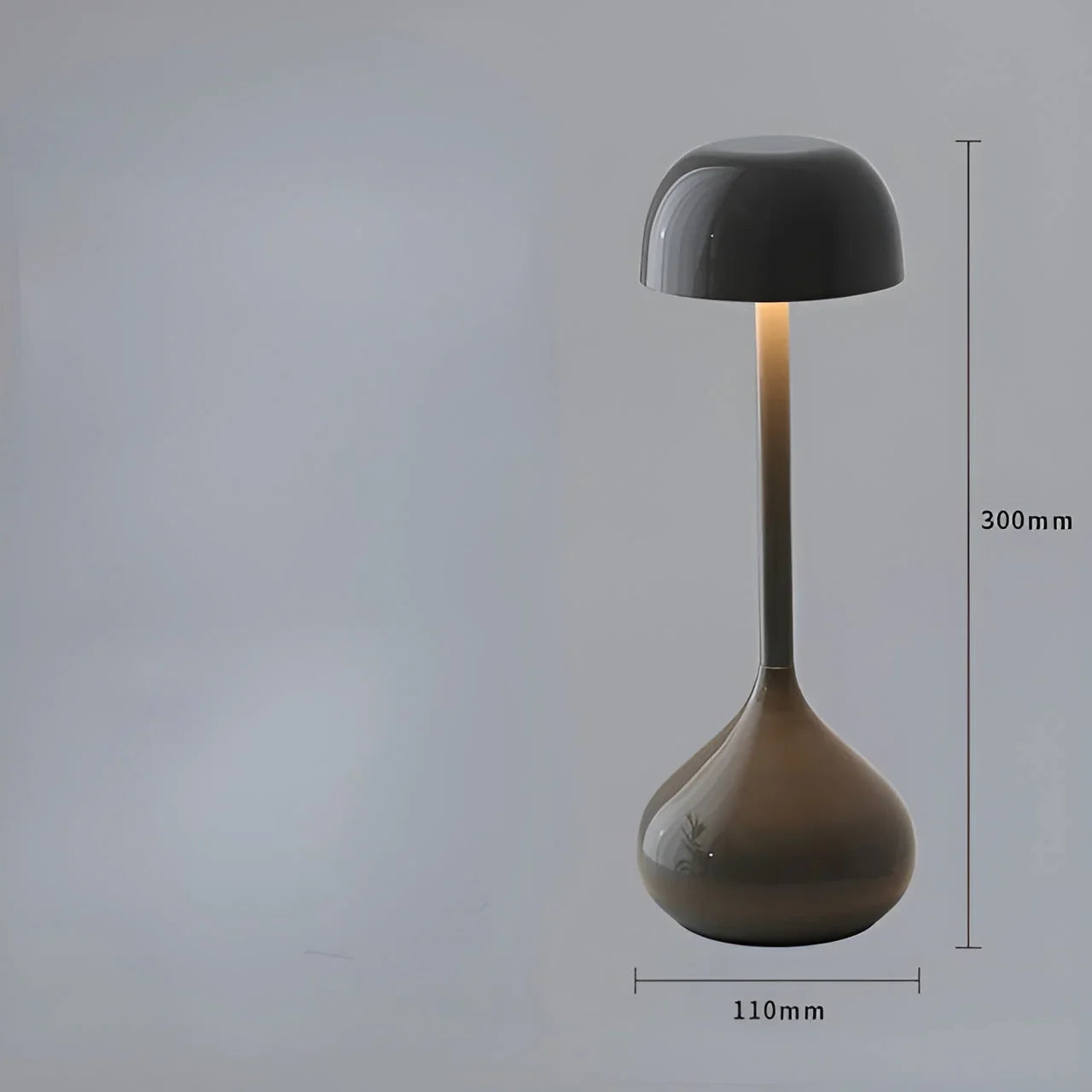 Trådlös dimbar svampbordslampa
