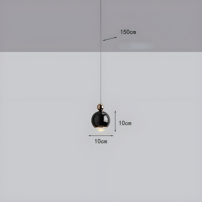 AcrylicSphere Light - Nordisk sfärisk taklampa