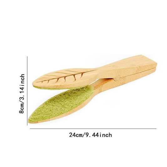 Trädbarkblad rengöringszång för skonsam bladvård