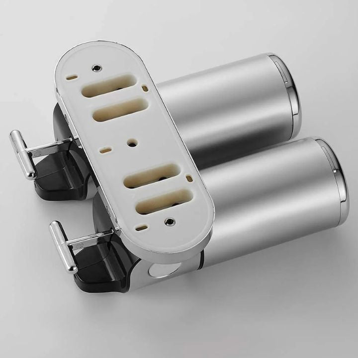 Carvallo Set LuxoPure | rostfritt stål design | 3-set väggmontering | modern & platsbesparande