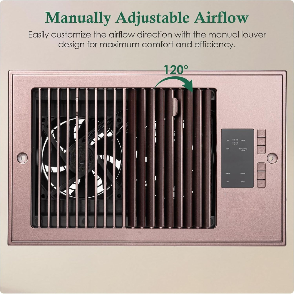 Luftventilationsboosterfläkt med fjärrkontroll