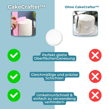 Carvallo - Justerbar tårtskyffel och utjämnare