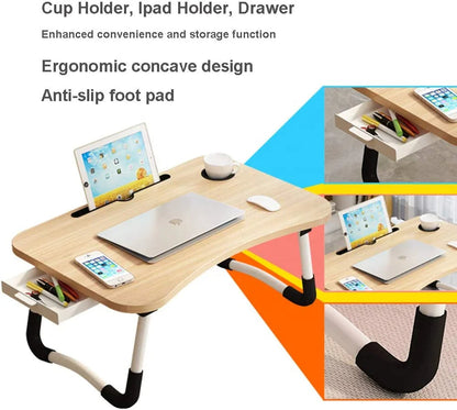 Fällbart Arbets- och Studiebord för Laptop