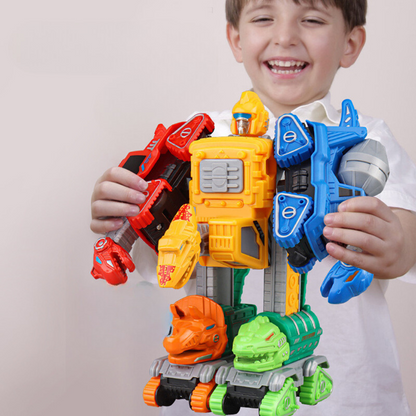 5i1 Transformer Bil Spel Set