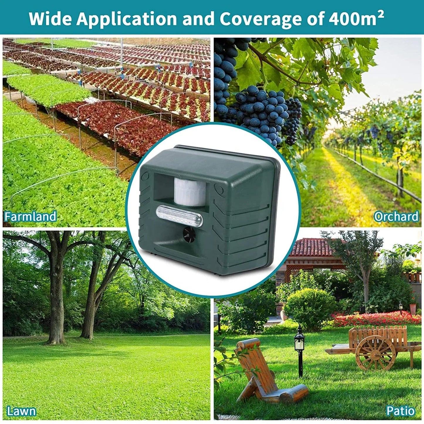 Hackspett Ultraljud Avskräckare för Effektiv Fågelkontroll - Bli Av Med Hackspettar