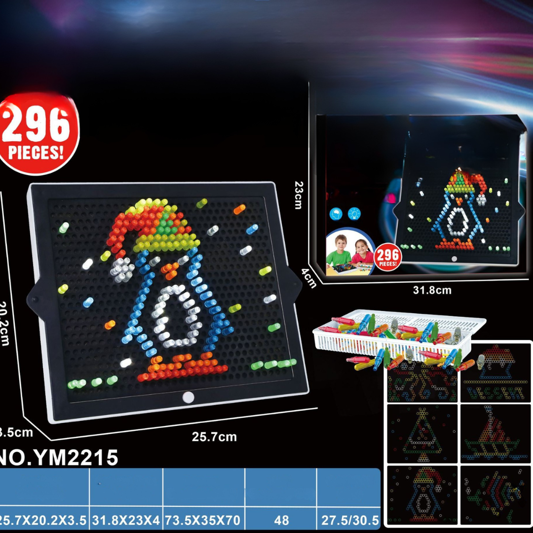 3D Pixelmålning Set för Barn