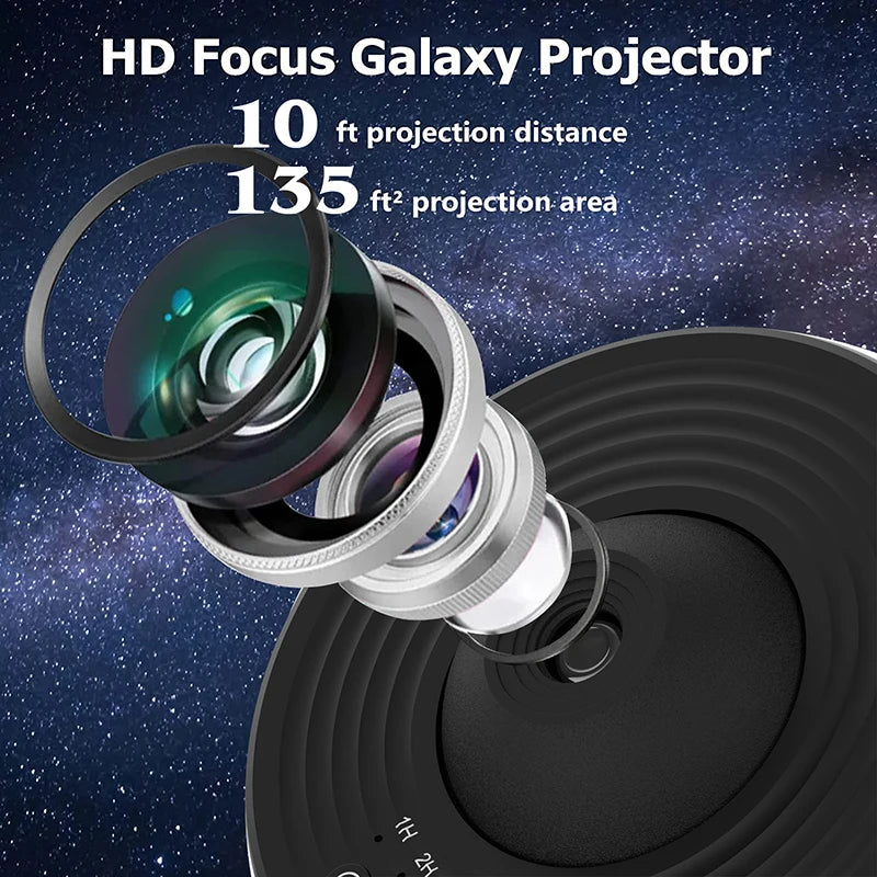 12 i 1 Nattljus Galaxy Projektor
