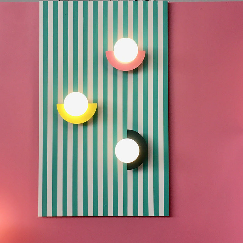 Eterna Flair Modern LED Vägglampa Metall Glas Sovrum Vardagsrum