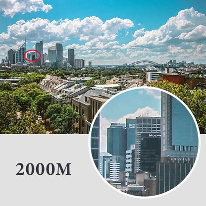 Militär HD 40x22 Kikare Professionell Jakt Teleskop