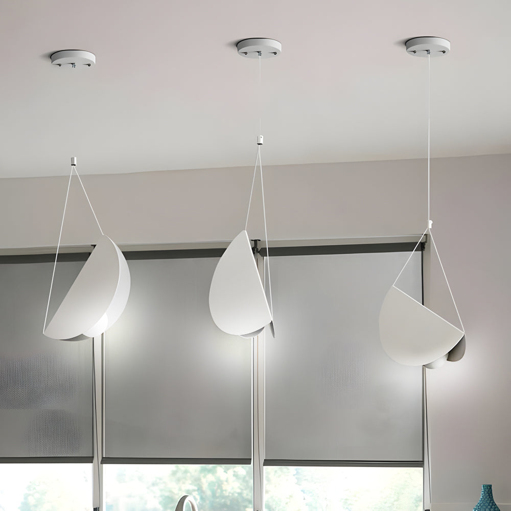 1/3/6-Ljus Minimalistisk Linje Vit Glider Taklampa