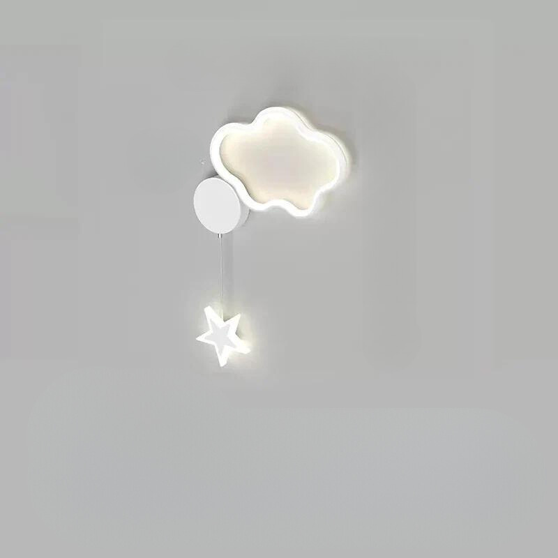 LumiDroom - Moln Stjärna Måne LED-Vägglampa