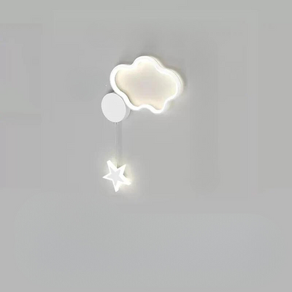 LumiDroom - Moln Stjärna Måne LED-Vägglampa
