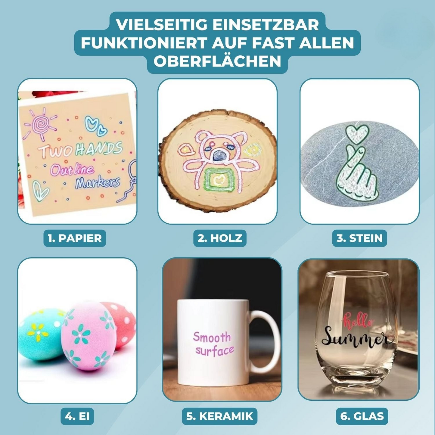 Carvallo - Tvåfärgade pennor