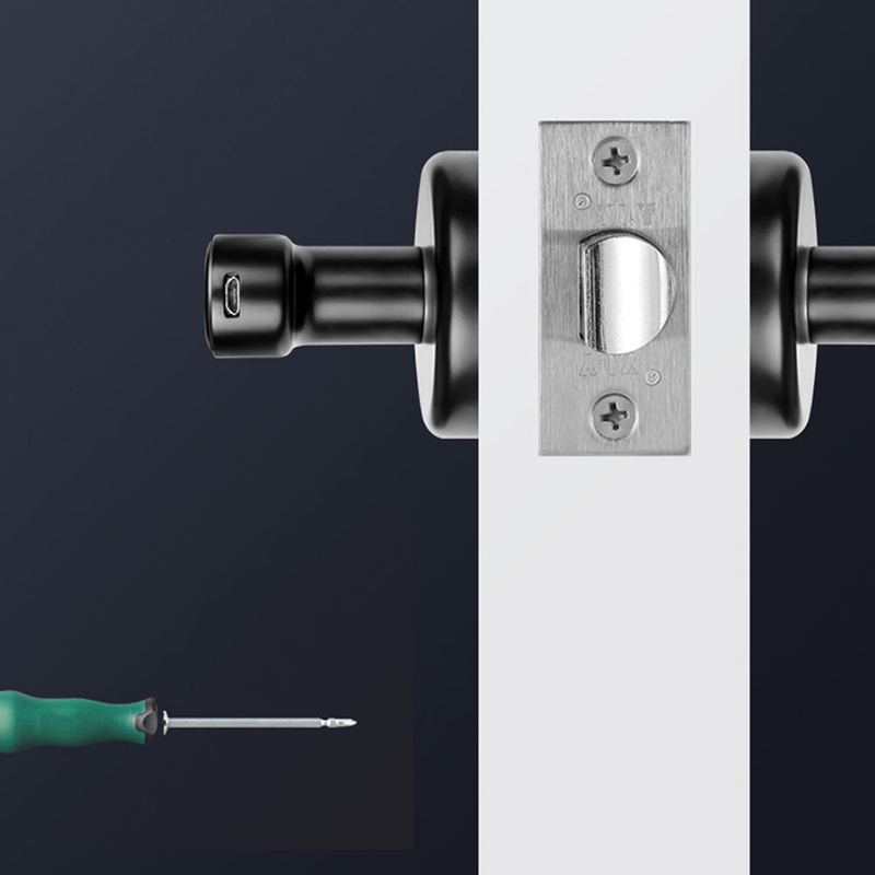 Smart Dörrknopp med Fingeravtryck - Säkerhet och Bekvämlighet i Ett