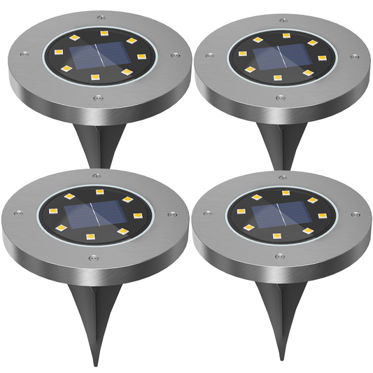 Väderbeständiga uppladdningsbara solarlampor för utomhusbruk