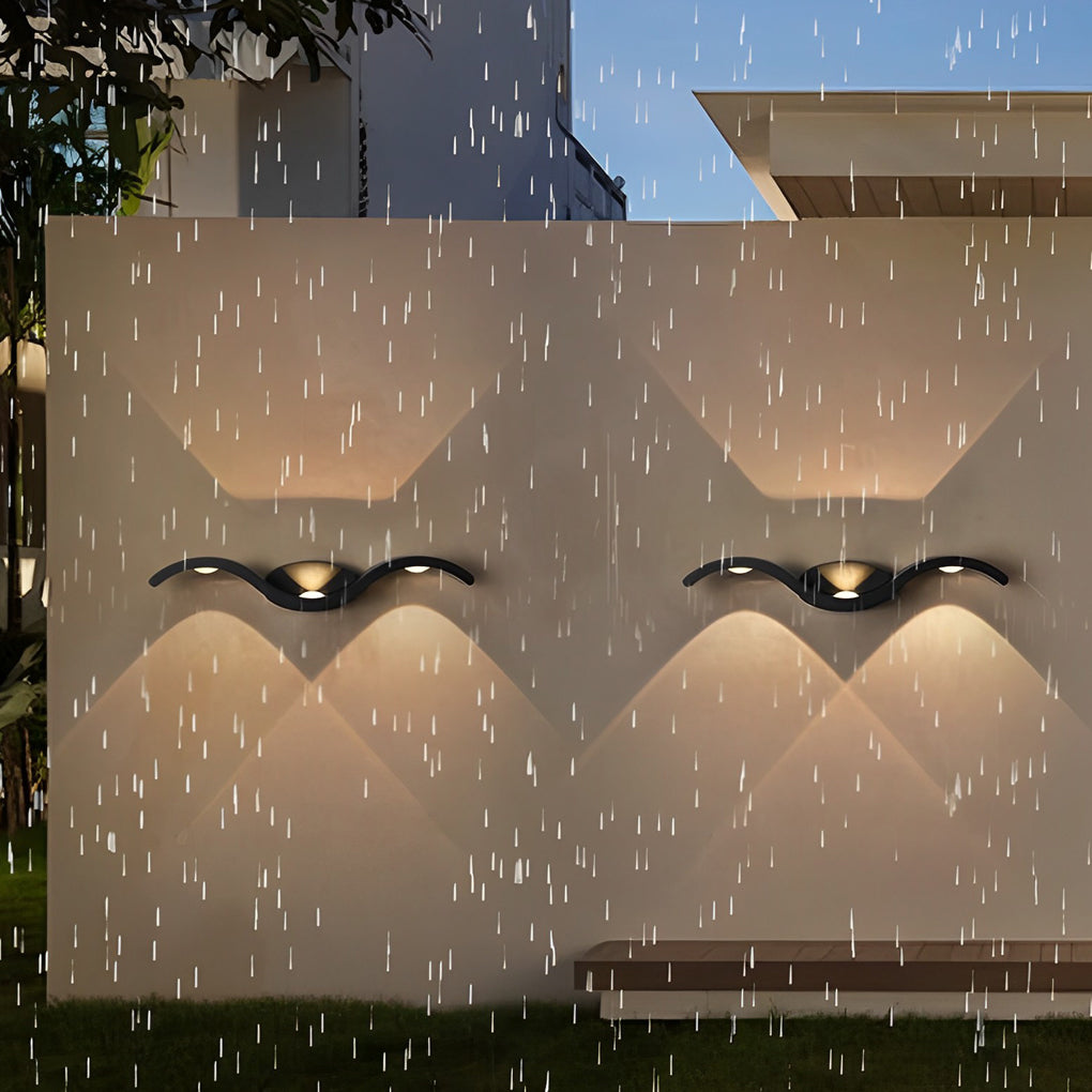 Vägglampa Modern Utomhus LED Upp Ner Lampa