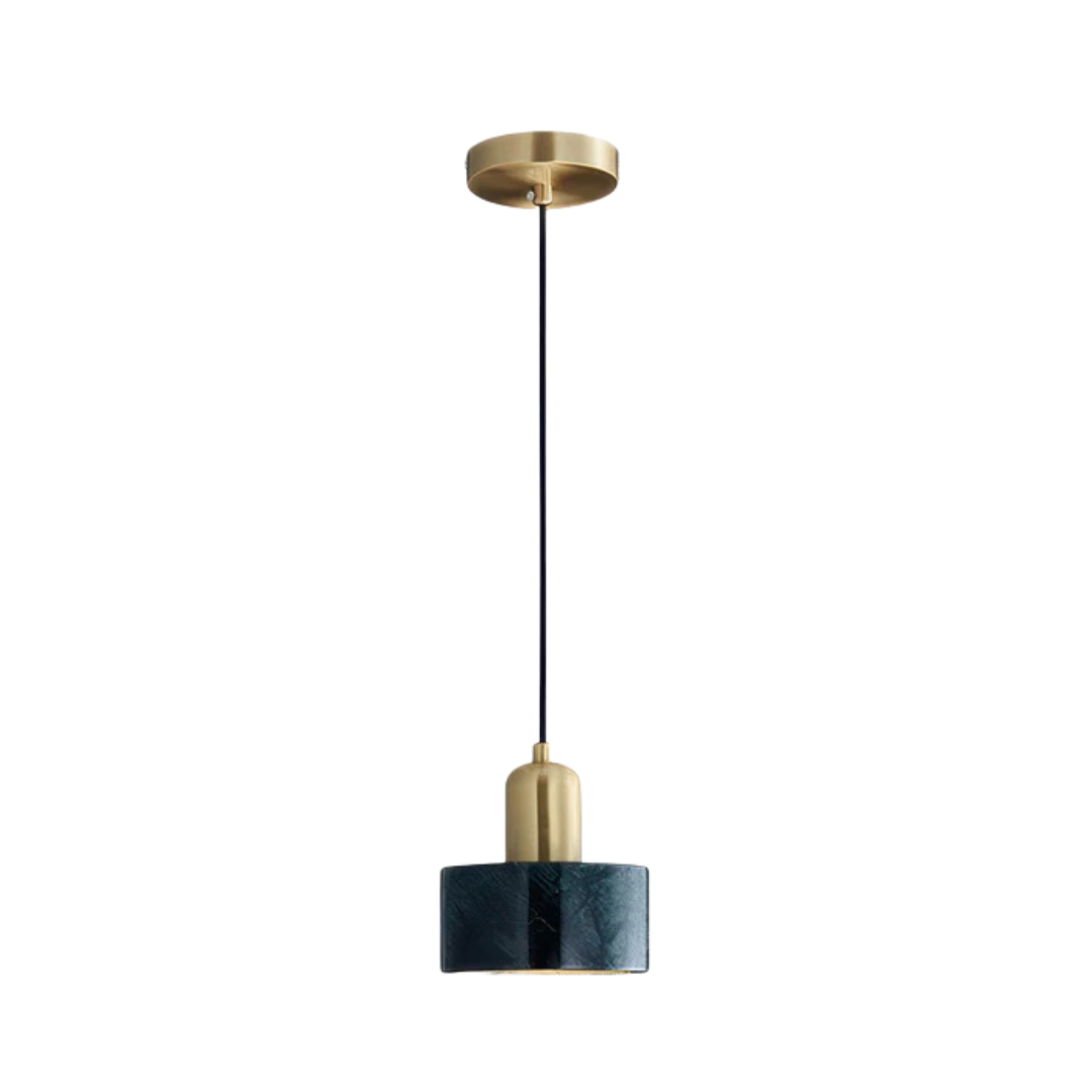 Arca Design-hänglampa med gulddetalj – Modern hänglampa för matrum och vardagsrum