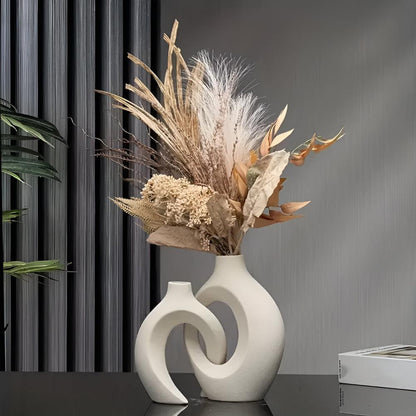 Unity Vase Duo | Modern Abstrakt Keramik