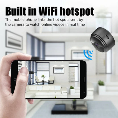 1080p Magnetisk WiFi Mini Säkerhets Trådlös Kamera
