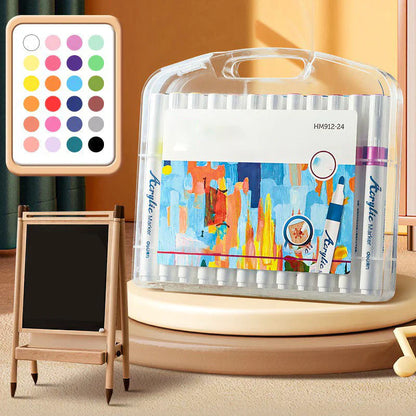 Kreativa färgacrylfärgpennor