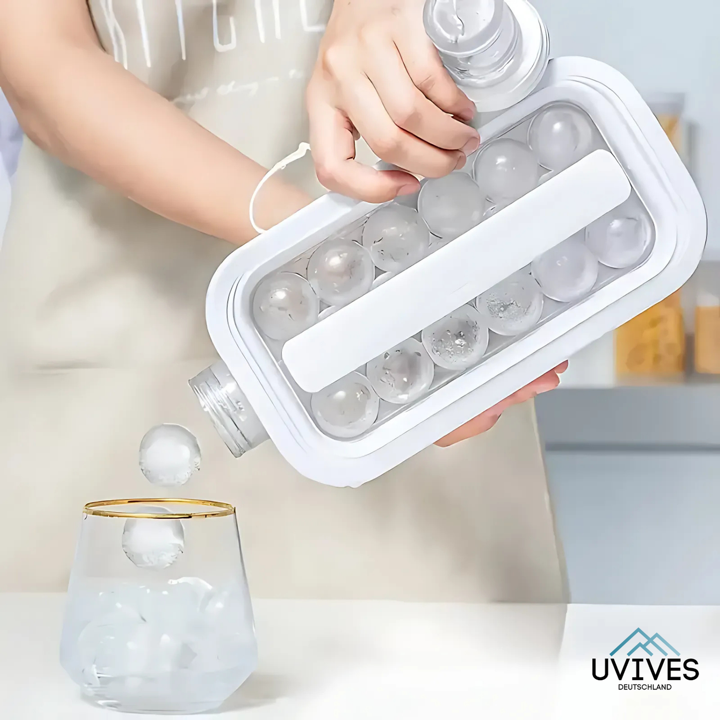 Carvallo – Den stiliga glasskule-maskinflaskan!