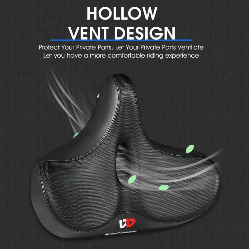 PainFreePedal - Bred cykelsadel för maximal komfort