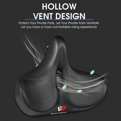 PainFreePedal - Bred cykelsadel för maximal komfort