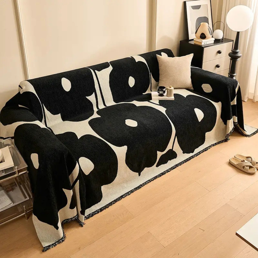 Monaco Vävd Modern Konst Sofföverdrag