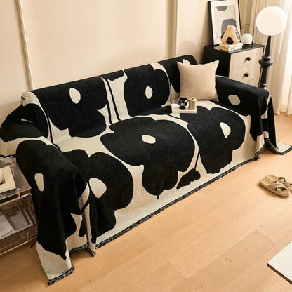 Monaco Vävd Modern Konst Sofföverdrag