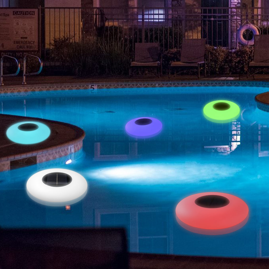 Utomhus LED Flytande Solenergi Poolbelysning