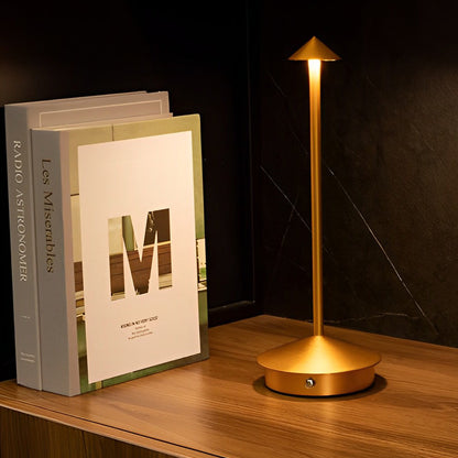 Bärbar USB Pina Bordslampa Beröringsdimmbar LED Trådlös Nattlampa