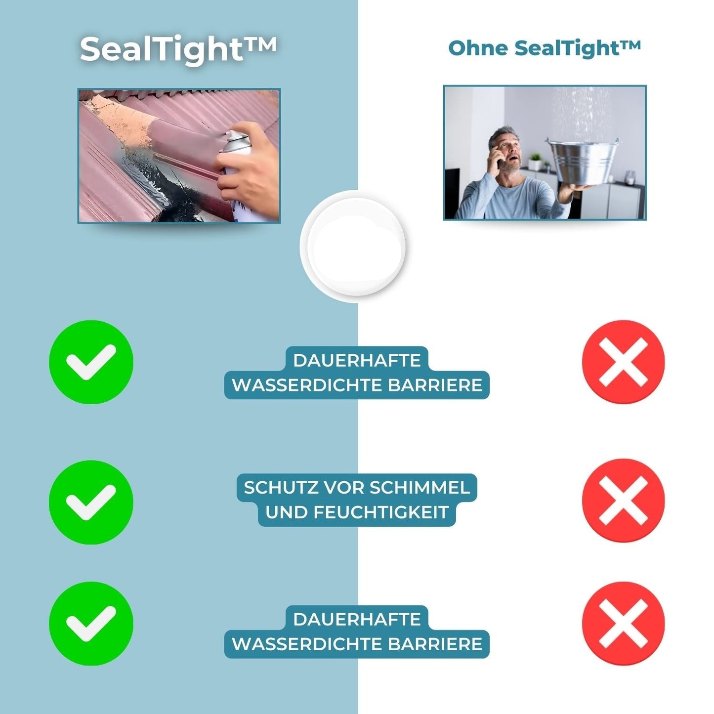 Carvallo - Vattentät läckreparationsspray