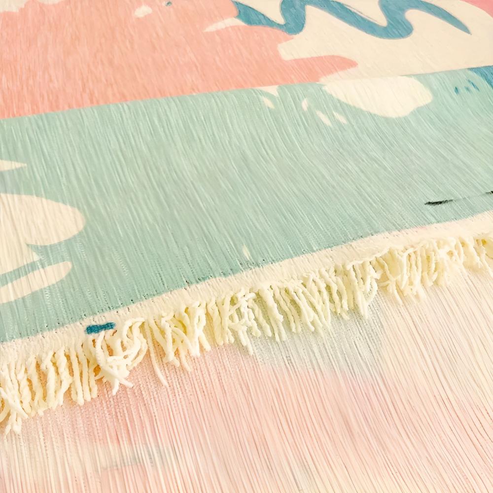 Fantasifull Vattenfärgssoffaträck